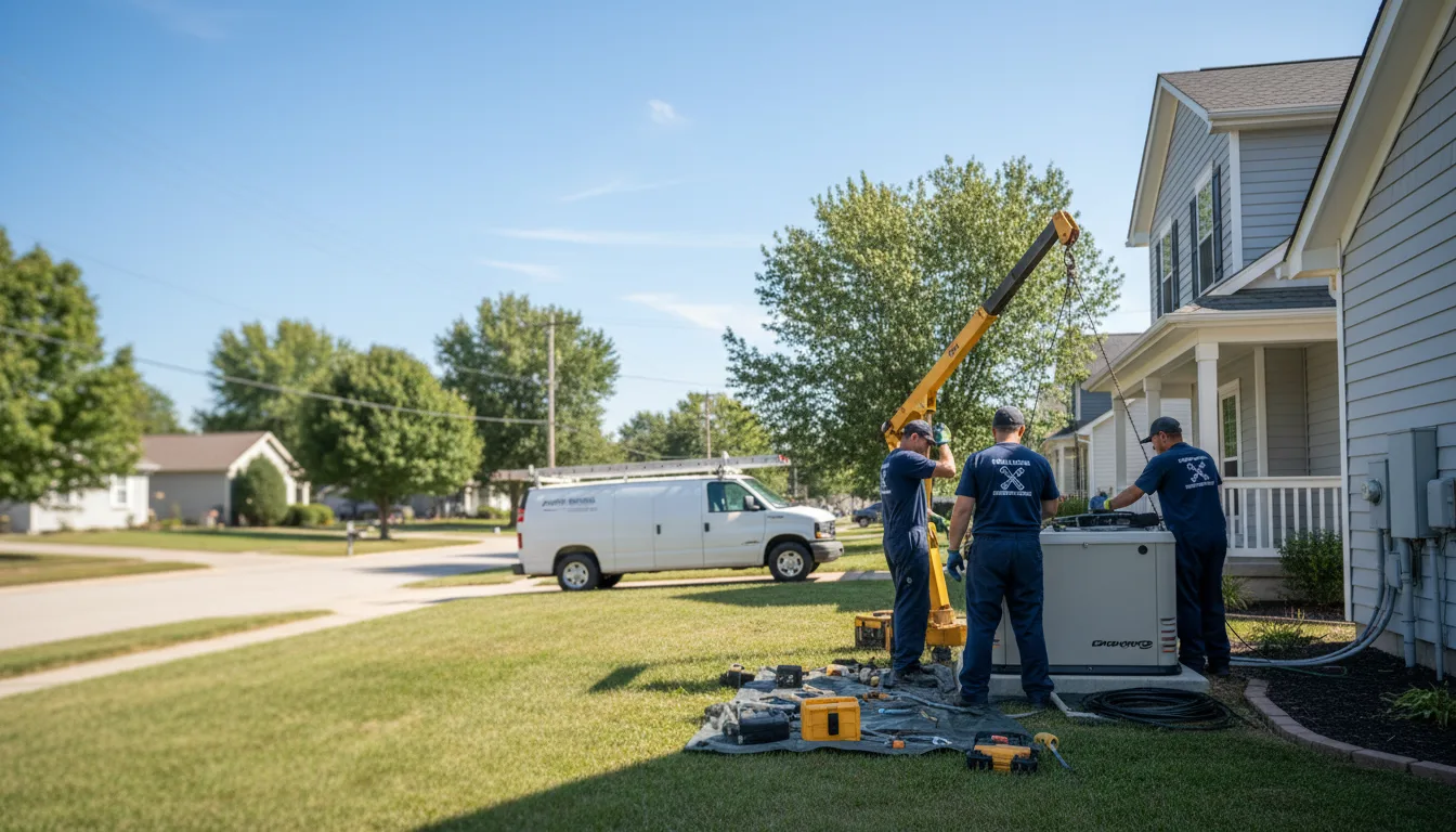 Generator Installation in Walnut Shade, MO near me